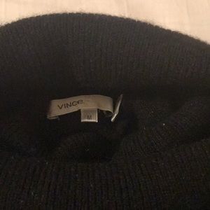 Vince cashmere turtleneck midi dress M